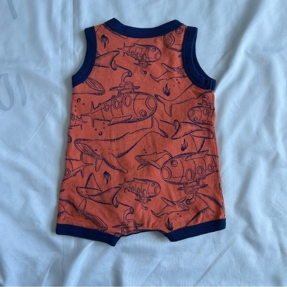 Carter’s Lot of 3 Sleeveless Rompers in size Newborn - Picture 13 of 14